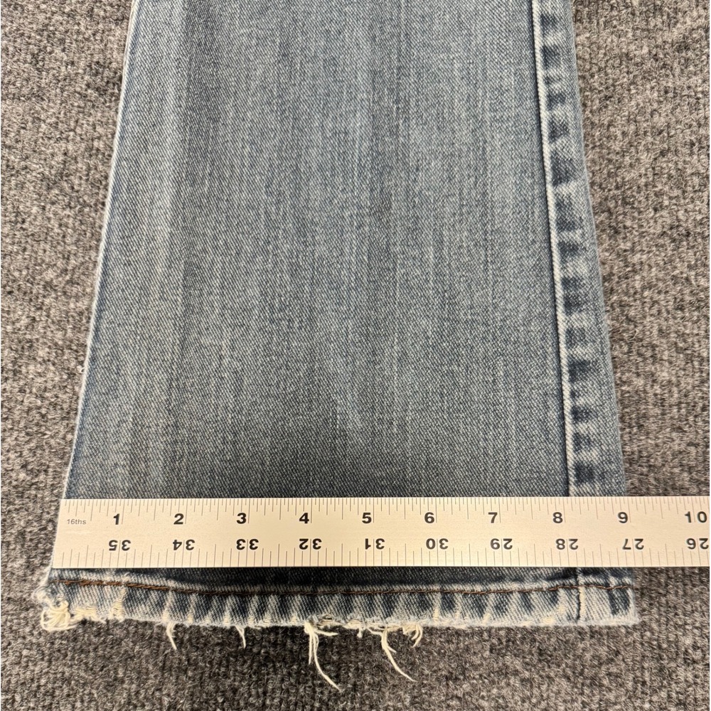 Levi Signature Jeans W30 L30 Vintage Fade Straight Leg Distressed Light Wash - Picture 3 of 11